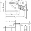 Afzuigmotor horeca DDC 241-241 2500m³/h - Afbeelding 4