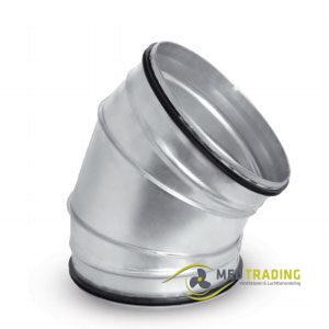 Segmentbocht ø 225mm, 45°