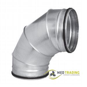 Segmentbocht ø 225mm, 90°