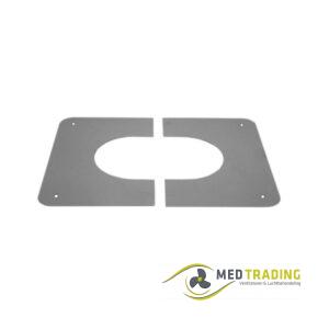 Brandseparatieplaat hellend 150mm