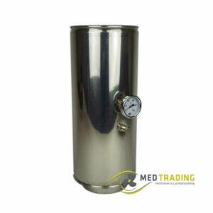 Dubbelwandig rookkanaal RVS, temperatuursensor pijp 500mm, Ø100-150