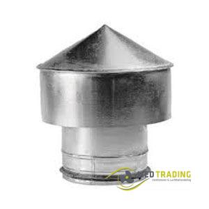 Dakaanzuigkap met ø 100mm