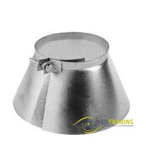 Stormkraag voor spiralobuis met ø 100mm