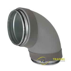 Isoduct bocht 90° Ø 125mm